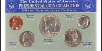 U.S. Presidential Coin Collection Silver Anniversary Edition