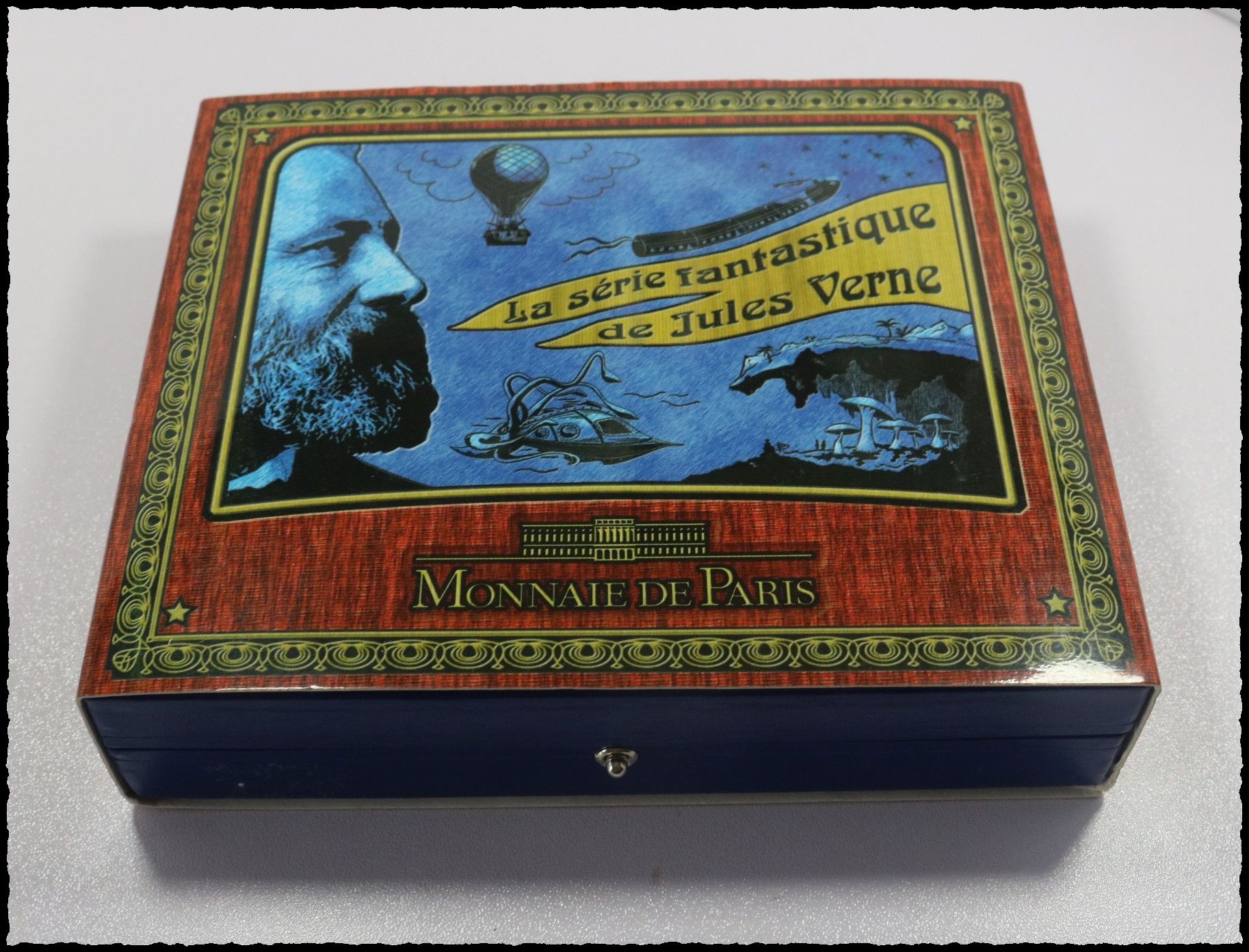 gXSxQB France-Monnaie-De-Paris-3-x-1-1/2-Euro-2006-Silver-Proof-Jules-Verne-Series-Box-&-COA-Rare-midas-collectibles