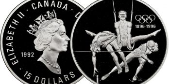 Canada proof 1992 silver set for summer Olympics