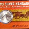 1993-Australia-Kangaroo-$1-Silver-1oz-Coin-Mint-Pack-1st-Year-Issued-midas-collectibles