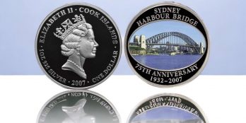Cook Islands $1 2007 1oz Silver Proof ‘Sydney Harbour Bridge 75th Anniversary’