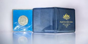Australia 1985 Silver 10 Dollar Unc Coin – State Series Victoria